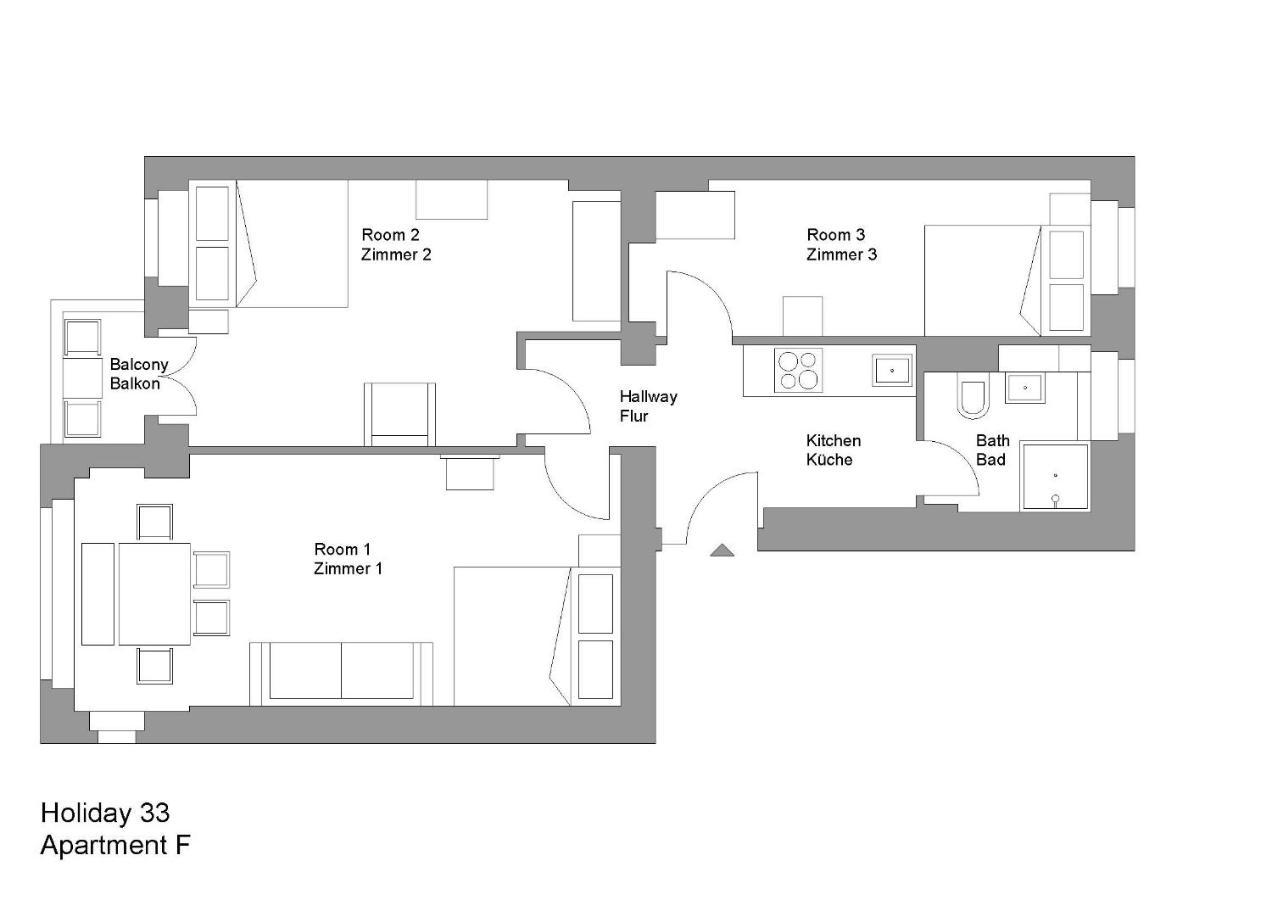 Holiday 33 Apartments Efg Schoenhauser Allee Mit Balkon Berlim Exterior foto